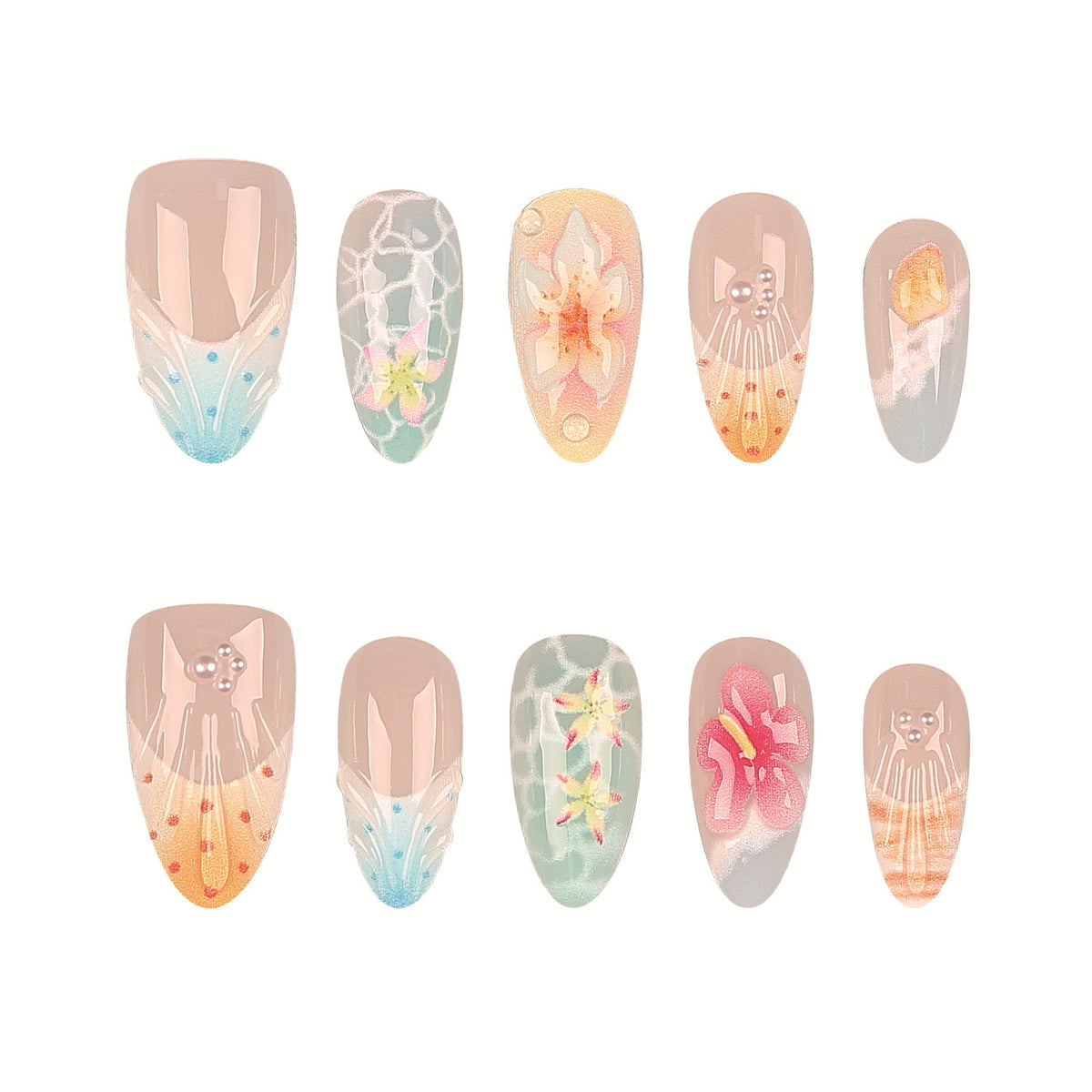 Künstlerisches Nagelkunst-Set