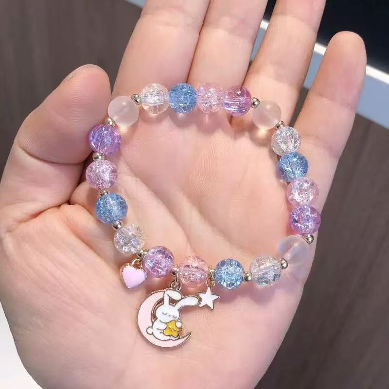 Niedliche Perlen Charm Armband Brehn
