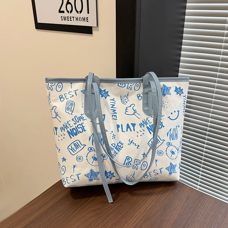 WoPlayful Graphic Tote Bag Brehn