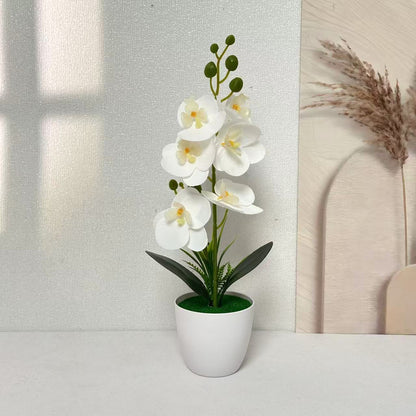 Elegante künstliche Orchideenpflanze für die Wohnkultur