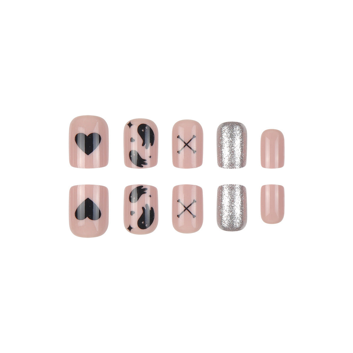 Halloween-Themen Künstlerisches Nagelkunst-Set Brehn