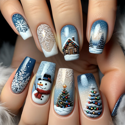 Festliches Feiertags-Nagelkunst-Set Brehn