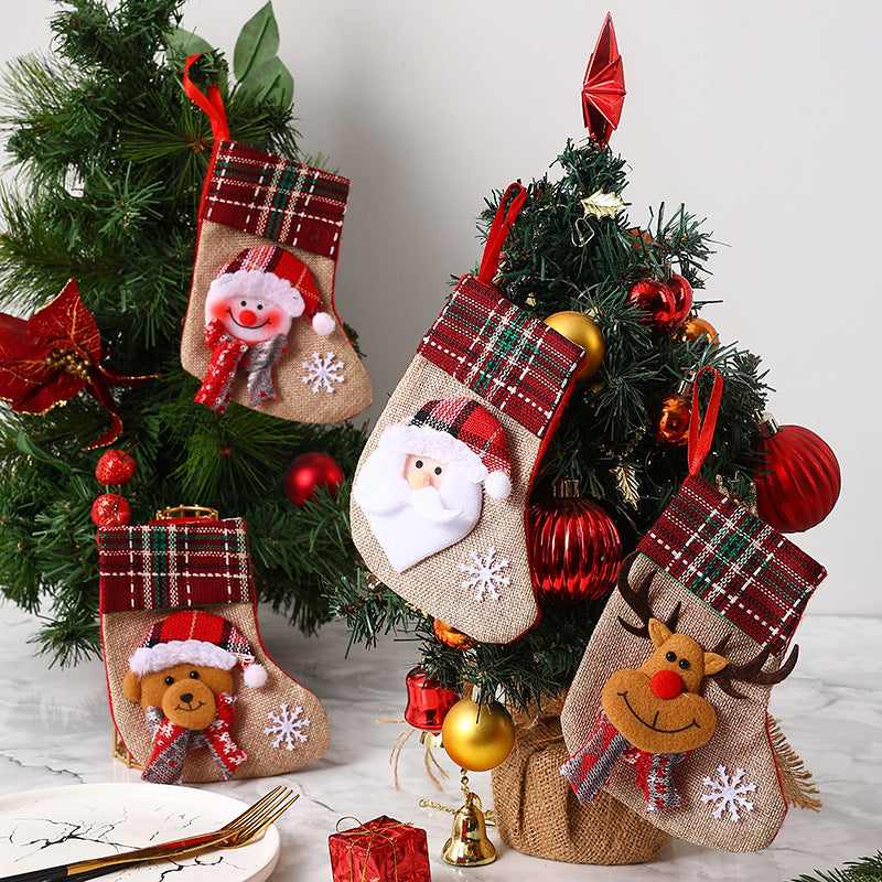 Weihnachtliche Socken Brehn