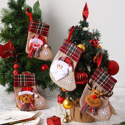 Weihnachtliche Socken Brehn