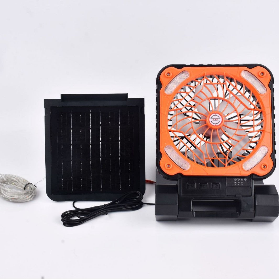 Unisex tragbarer Solarkühler Ventilator Brehn