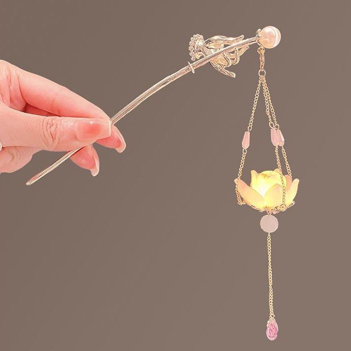 Dekorativer floraler Haarschmuck-Stick Brehn
