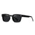 Damen modische Sonnenbrille mit quadratischem Rahmen und verlaufenden Gläsern Brehn