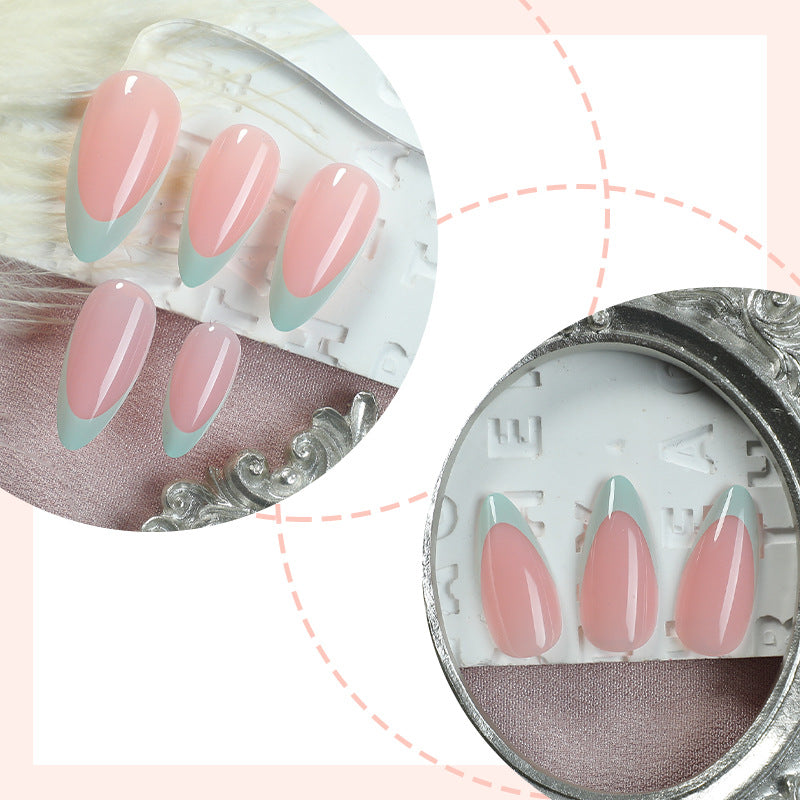 Elegantes Press-On-Nail-Set mit weichem Gel-Finish Brehn