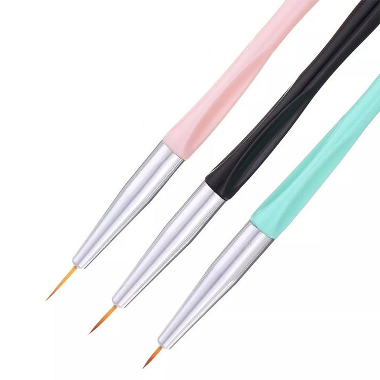 Professionelles Feindetail-Nagelkunst-Pinsel-Set Brehn