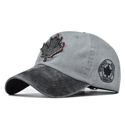 Damen Distressed Canvas Baseball Cap Brehn