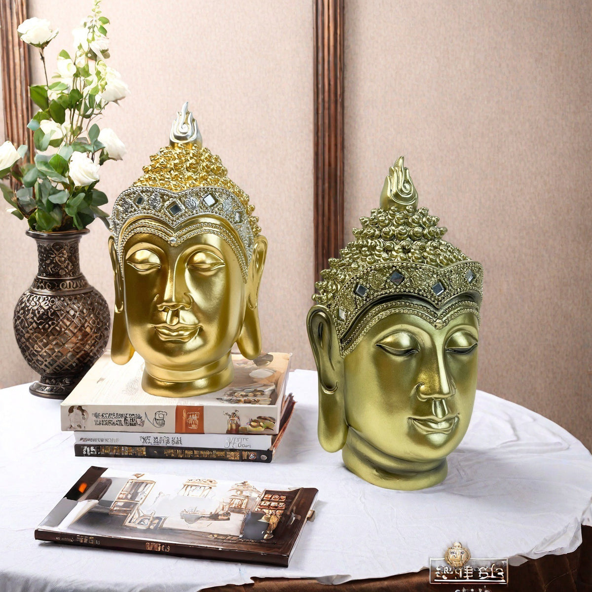 Dekorative Buddha Statue Brehn