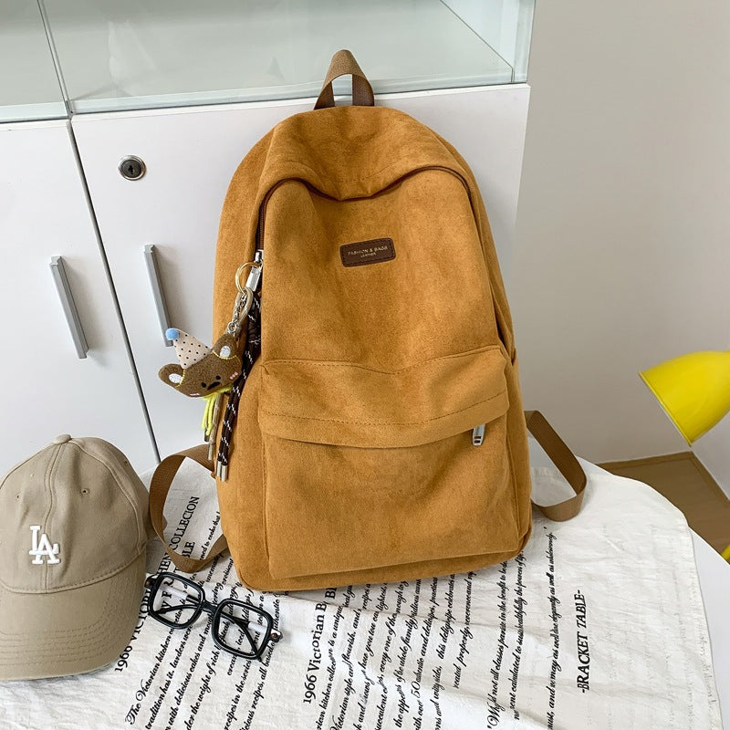 Stylische Wildleder-Rucksack Brehn