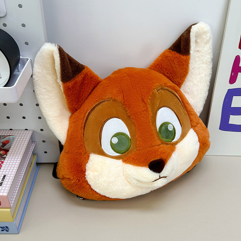 Plüsch Rucksack mit Süßem Fuchsdesign Brehn
