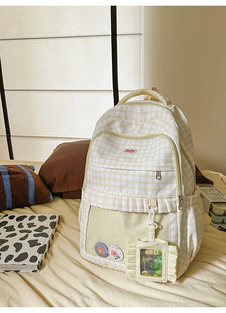 Lässiger Multi-Taschen stilvoller Schulrucksack