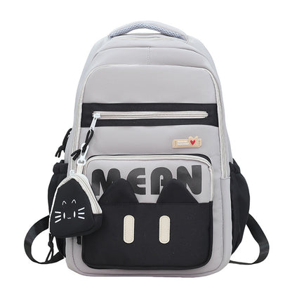 Süßer katzeninspirierter Schulrucksack Brehn