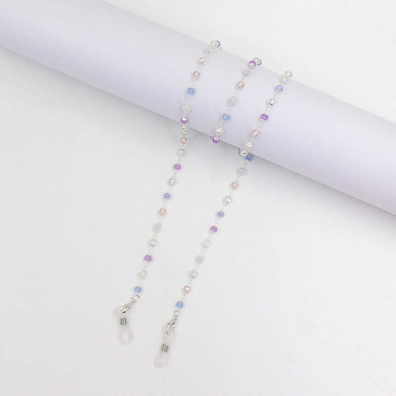 Stylische Perlen-Brillen-Kette Brehn