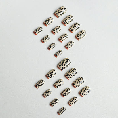 Wildtier-Print-Nagelkunst-Set