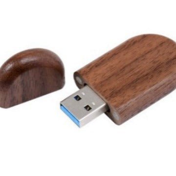 Öko-bewusster Bambus USB-Speicherstick Brehn