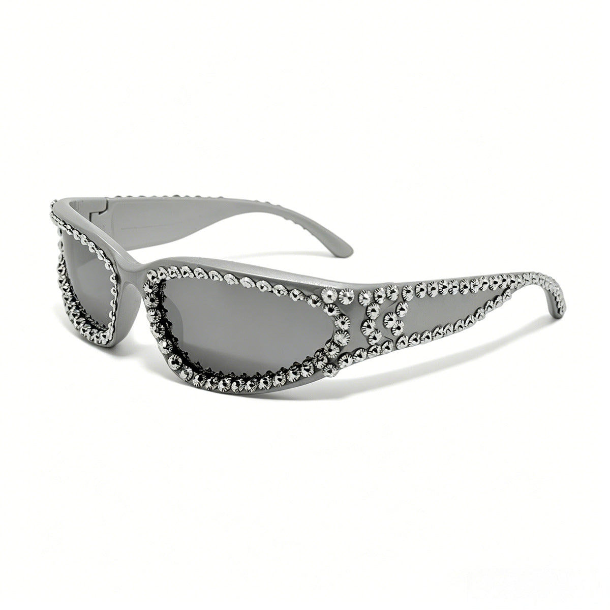Damen Fashion-Sonnenbrille mit luxuriösem Kristallbesatz Brehn