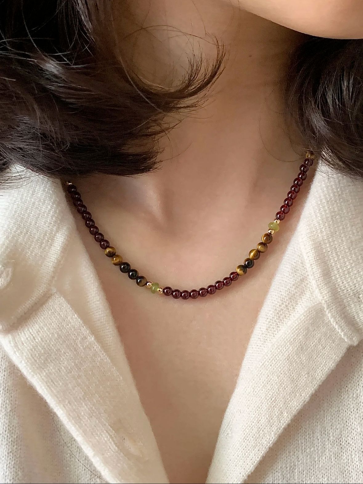 Naturale Perlenkette Brehn