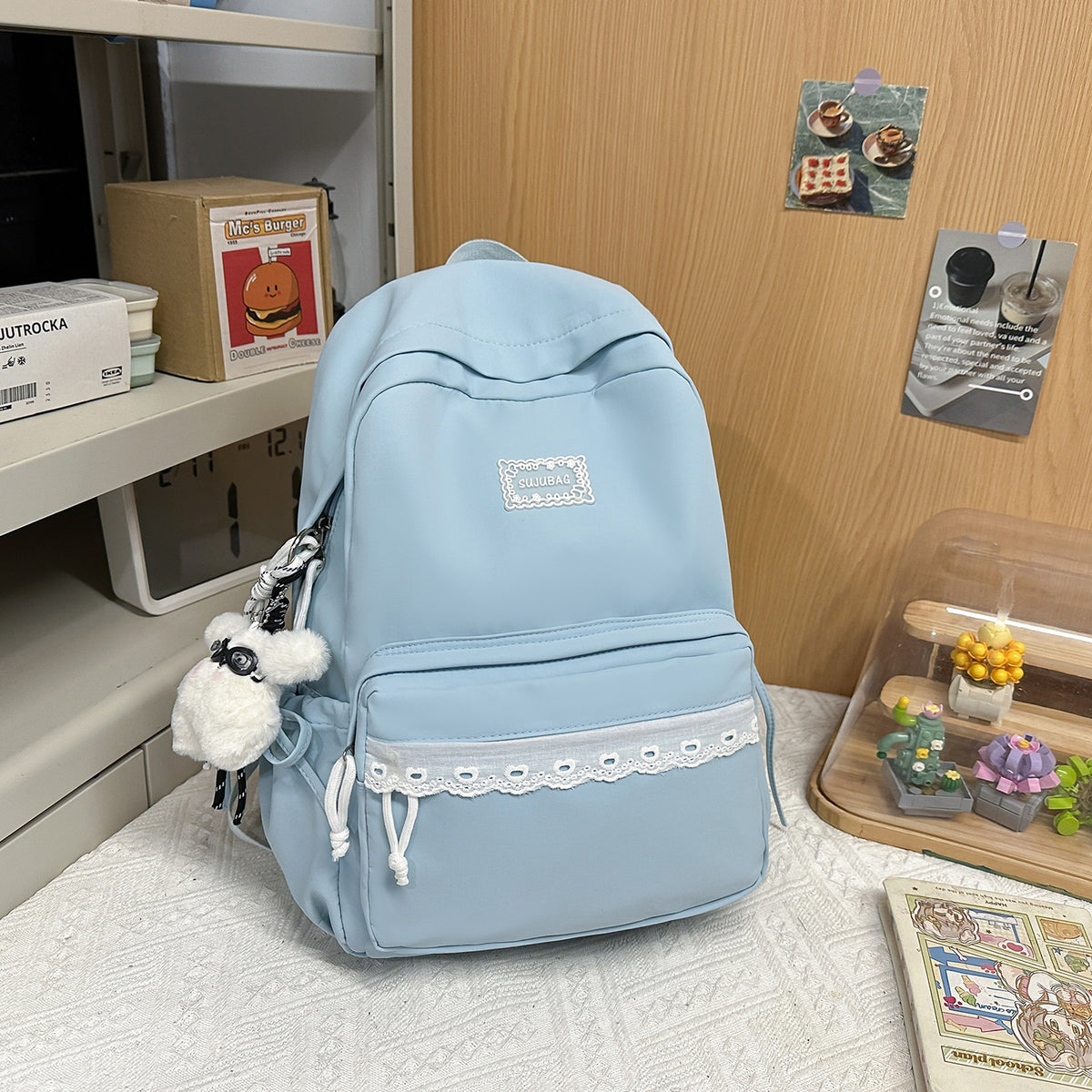 Stylischer kompakter Mini-Rucksack mit niedlichen Akzenten Brehn