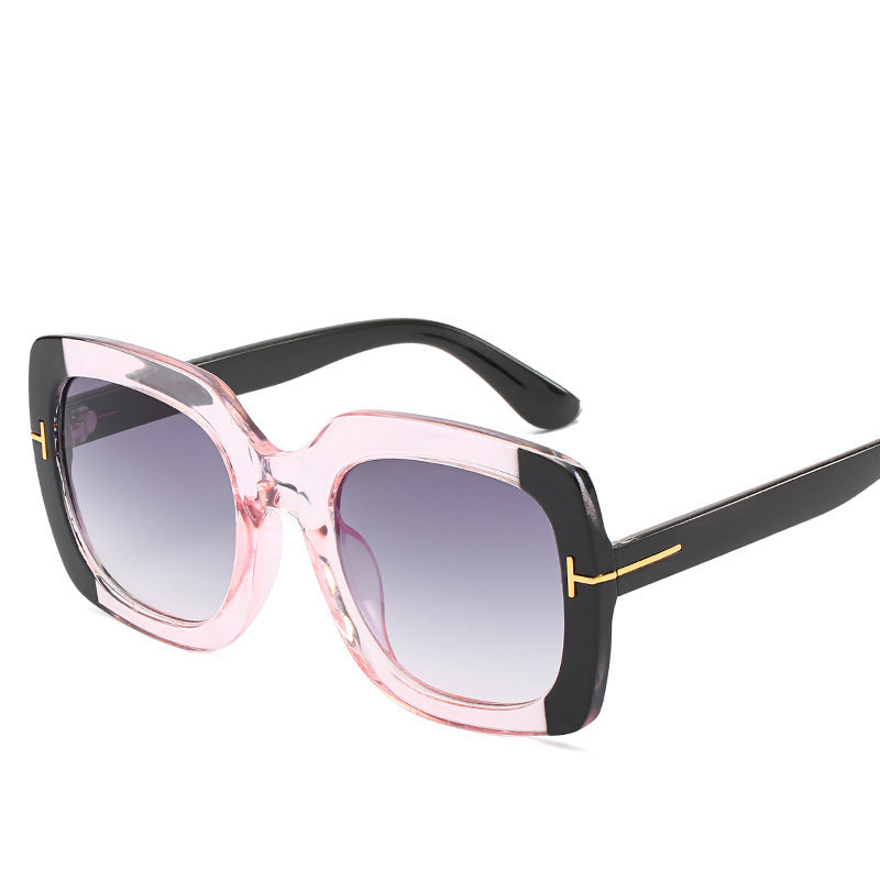 Oversized Mode Sonnenbrille mit verlaufenden Gläsern Brehn