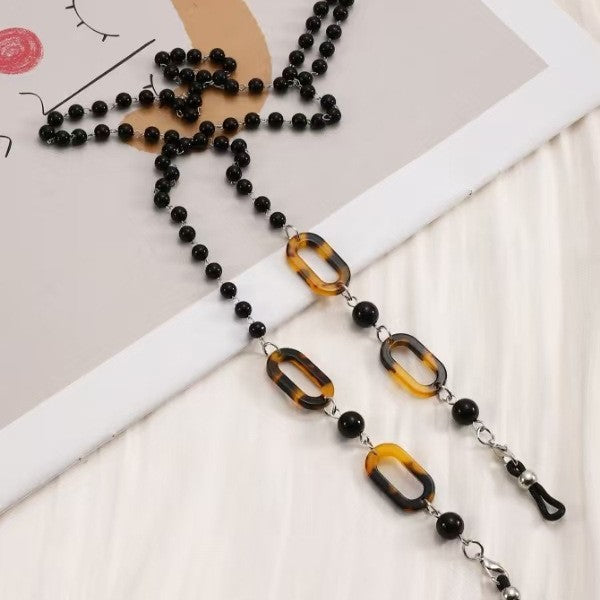 Chic Eyewear-Kette mit eleganten Perlen Brehn