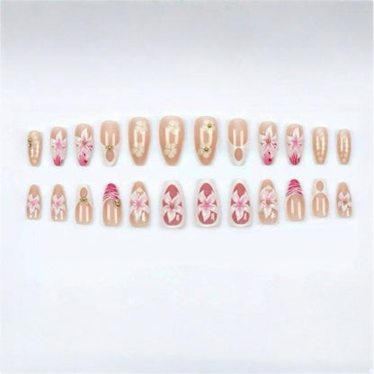 Floral 3D Nagelkunst Brehn