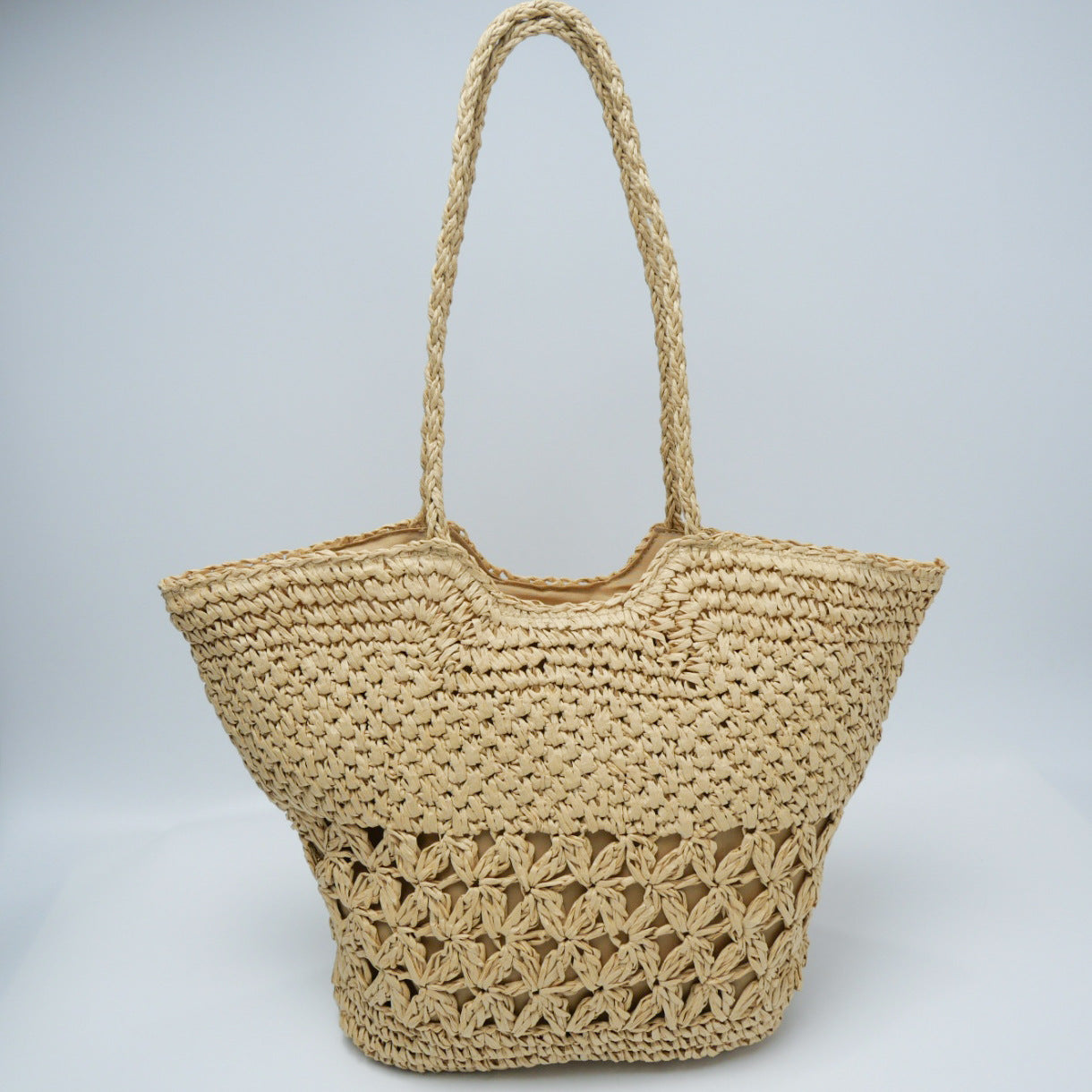 Elegante und Geflochtene Strandtasche Brehn