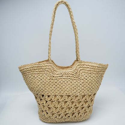 Elegante und Geflochtene Strandtasche Brehn
