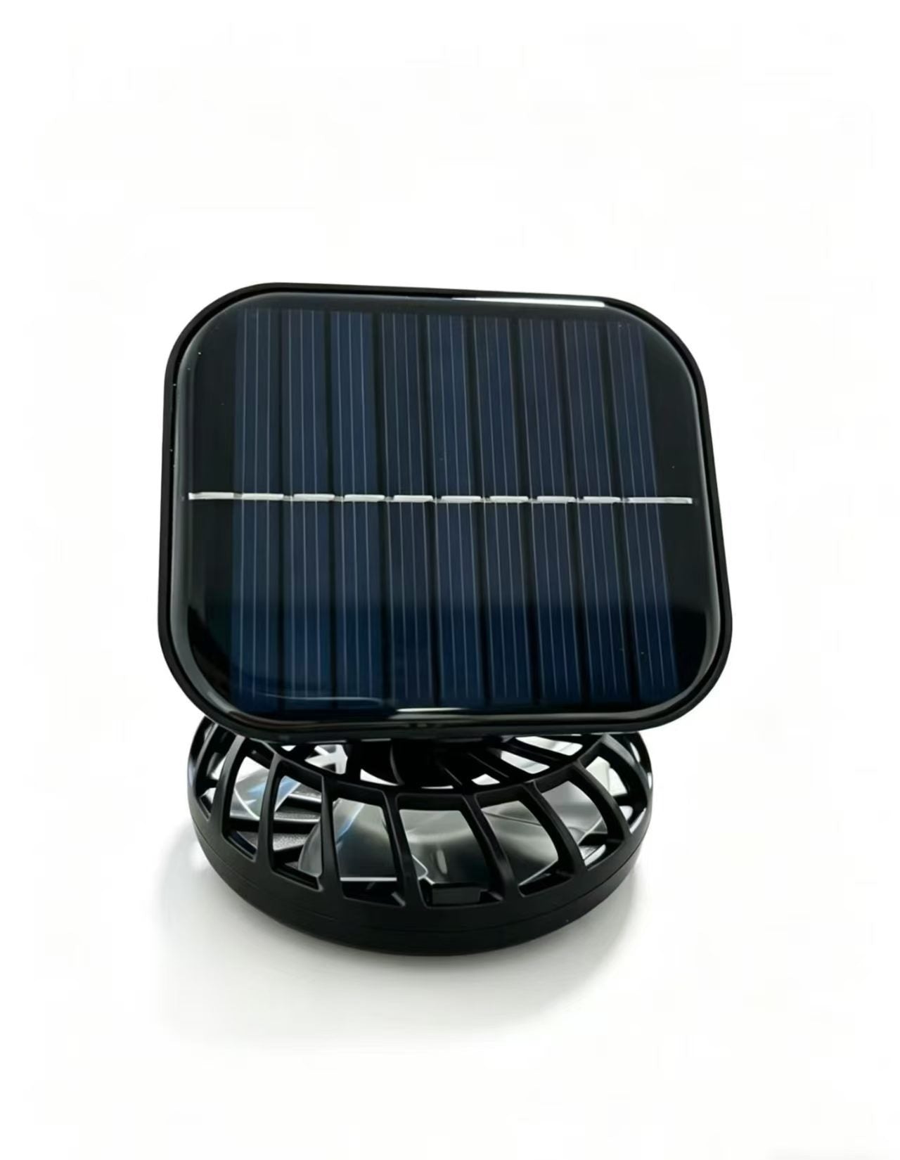 Unisex nan tragbarer solarbetriebener Mini-Lüfter mit integriertem Solarpanel Brehn