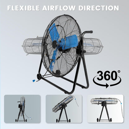 Industrie-Hochleistungsnebelventilator Brehn