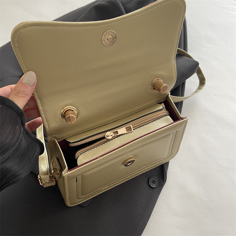 Elegante Blumenmuster Handtasche