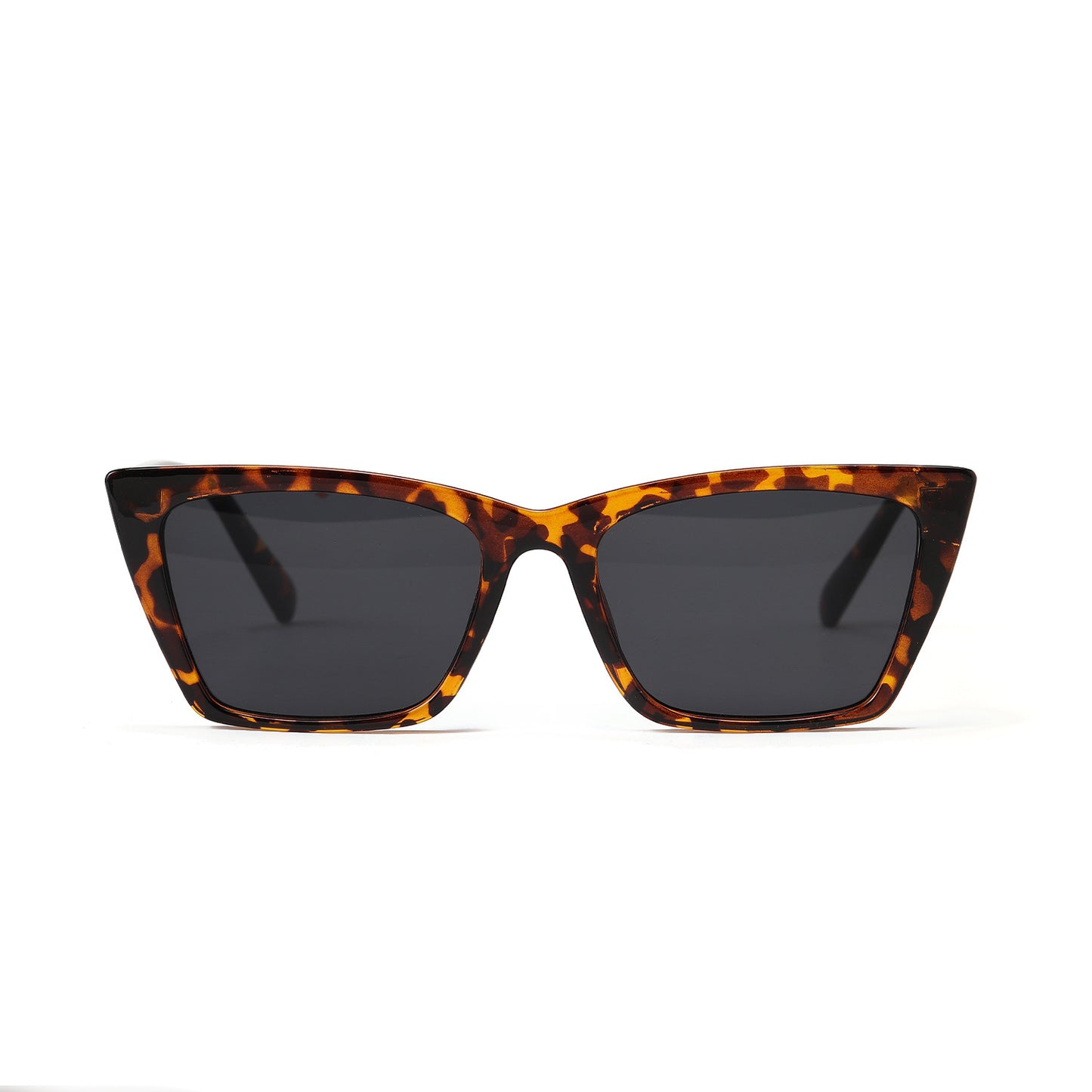 Damen Cat-Eye Sonnenbrille mit einzigartigem kantigem Rahmen Brehn