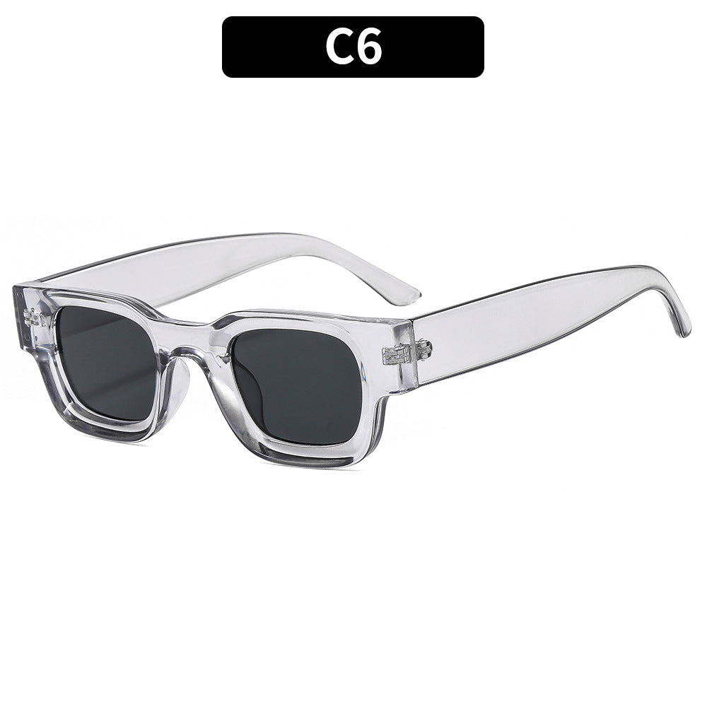 Stylische Retro Quadrat Sonnenbrille