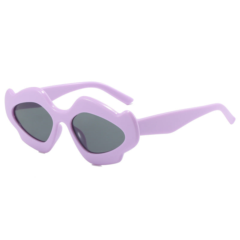 Damen kreative Oversized-Sonnenbrille im zeitgenössischen Design Brehn
