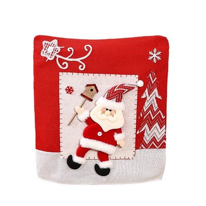 Festliche Stuhlüberzüge mit Weihnachtsmotiv Brehn