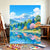 Szenerische Berglandschaft Wandkunst Brehn