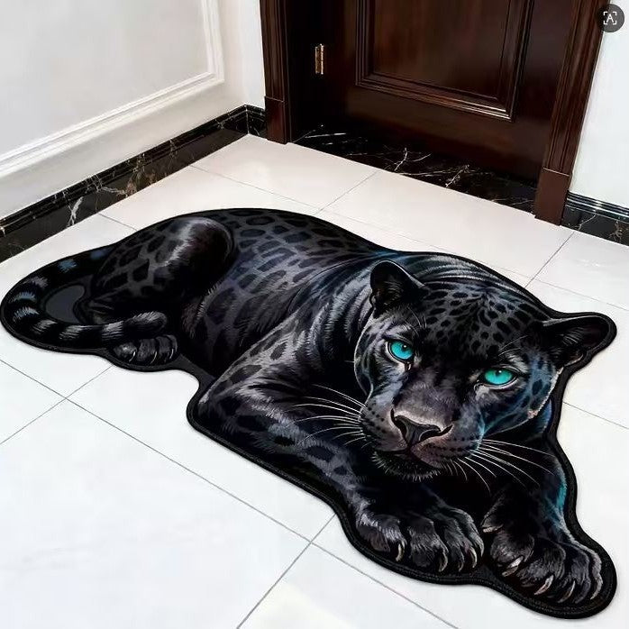 Plüsch Tiger-förmiger Teppich