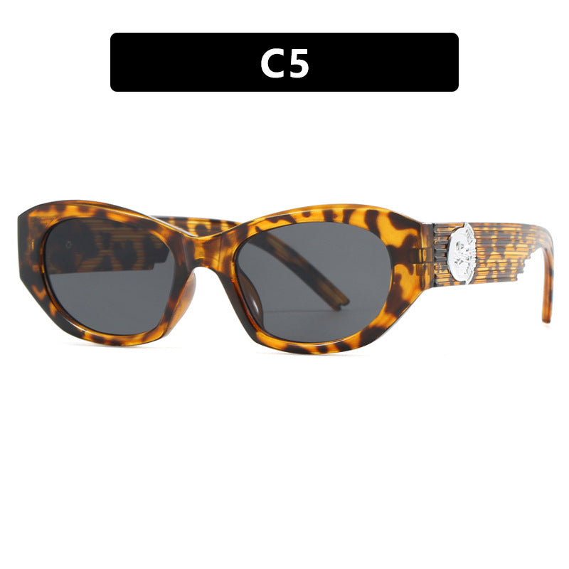 Damen modische Cat-Eye Sonnenbrille mit markantem Design und luxuriösen Details Brehn