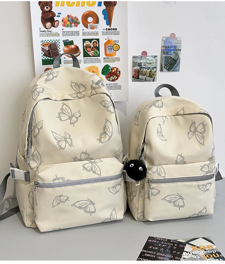 Stylische Schmetterlingsmuster-Rucksack