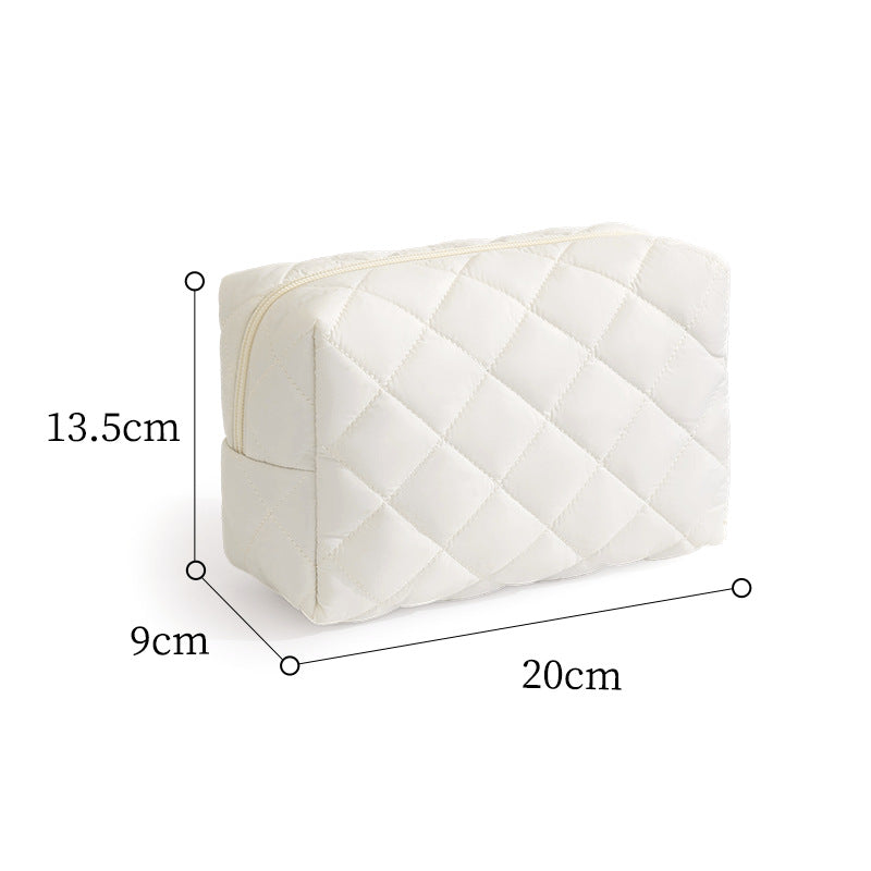 Quilted Leopardenmuster Make-up Tasche Brehn