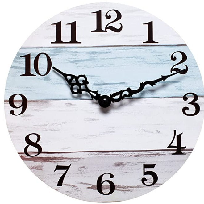 Wanduhr im rustic Holzdesign Brehn
