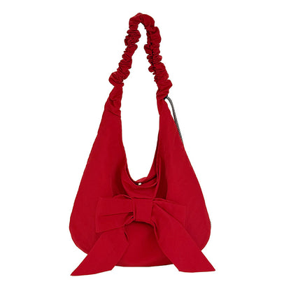 Elegante Schleifen-verzierte lässige Schultertasche