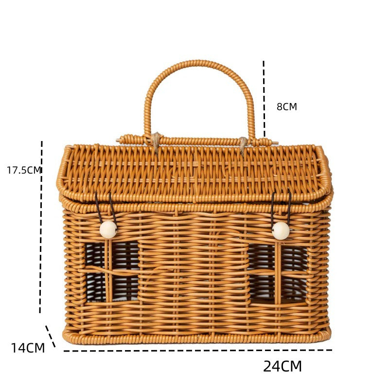 Handgefertigter Korb-Picknickkorb Brehn