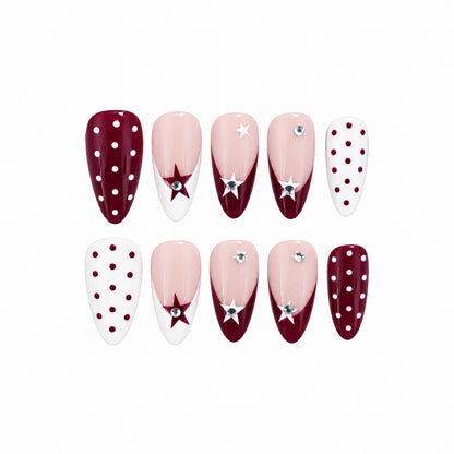 Dekoratives Press-On Nagelkunst Set