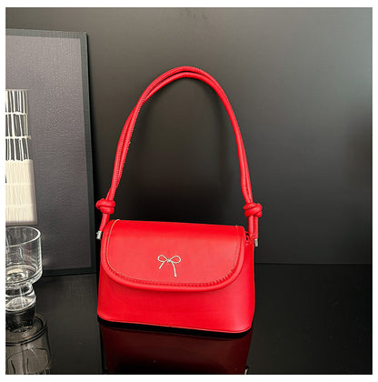 Minimalistische Schleifen-Detail Crossbody-Handtasche Brehn