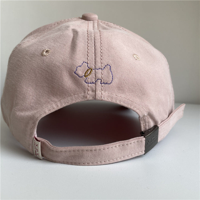 Damen Wildleder Bestickte Baseballmütze Brehn