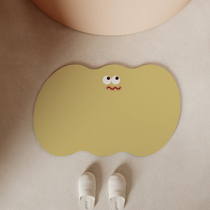 Fun-förmiger Badezimmermatte Brehn