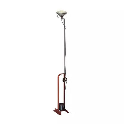 Industrielle Stehlampe mit verstellbarer Höhe